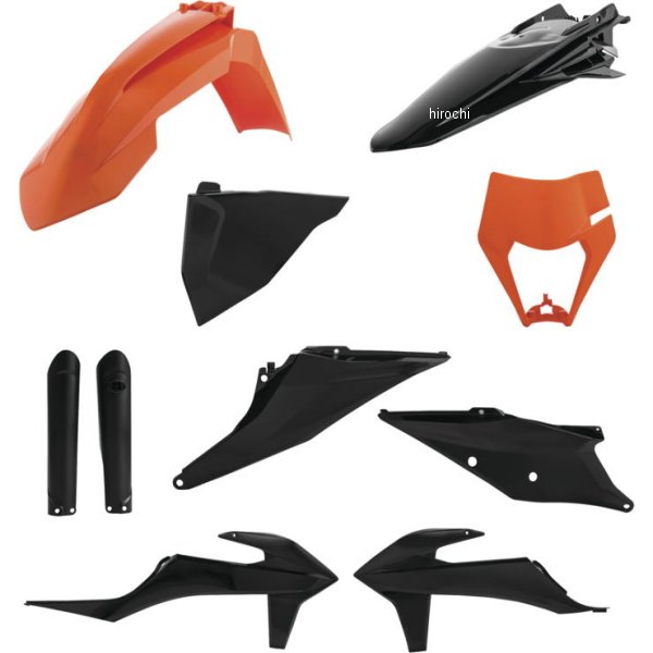 外装キット 20年-23年 KTM XCF-W150 オレンジ/黒
