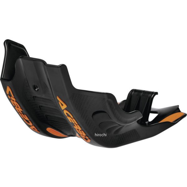 スキッドプレート 20年-23年 KTM EXC-F350 黒/オレンジ