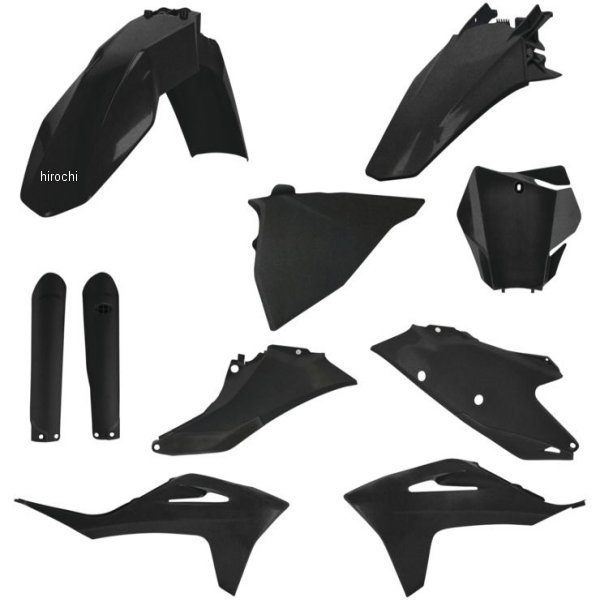 外装キット 21年-23年 GasGas MC125 ブラックメタル