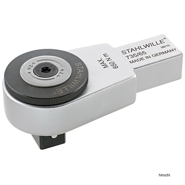 STAHLWILLE ジョイントサイズ22×28mm トルクレンチ差替ラチェットヘッド 3/4SQ