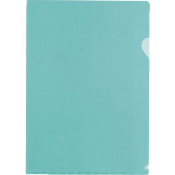 クリア-ホルダ-リサイクルA4-S 緑 (10枚入)