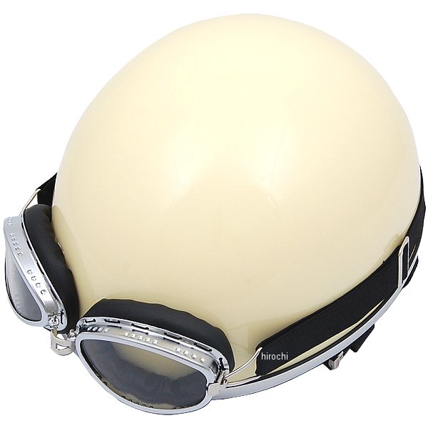 ハーフヘルメット ビンテージ ベージュ フリーサイズ(57-60cm未満)