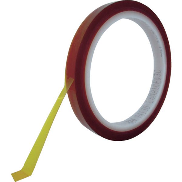 7413D19 790-1801  ポリイミド耐熱マスキングテープ 19mmX33m