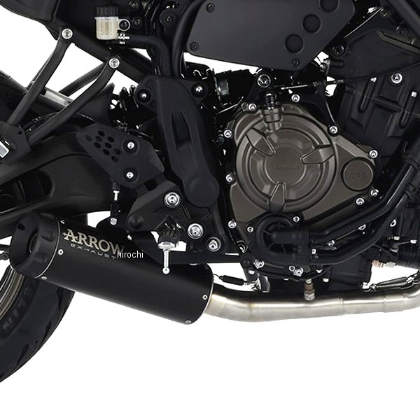 フルエキゾースト Rebel E5適合 21年 XSR700 ステンレスダーク/アルミダークエンド