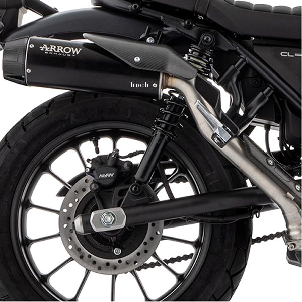 スリップオンマフラー Rebel 23年 CL250 ステンダーク/カーボンエンド