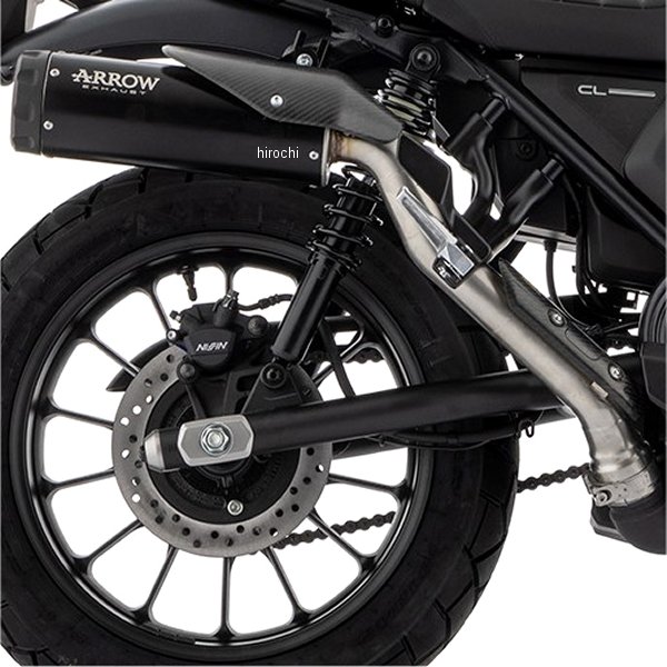 スリップオンマフラー Rebel 23年 CL500 ステンダーク/アルミダークエンド