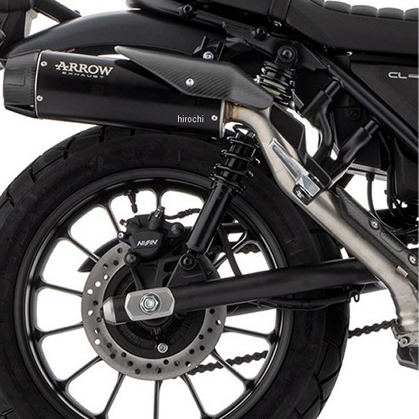 スリップオンマフラー Rebel 23年 CL500 ステンダーク/カーボンエンド