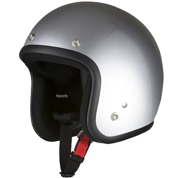 スモールジェットヘルメット シルバー フリーサイズ(57-60cm未満)