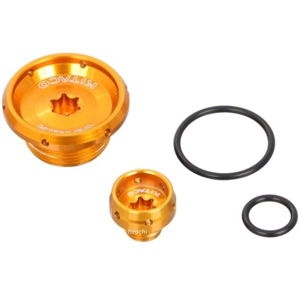 タイミングホールキャップセット タイプ2 レブル250、CT125、ダックス125、クロスカブ110 ゴールド