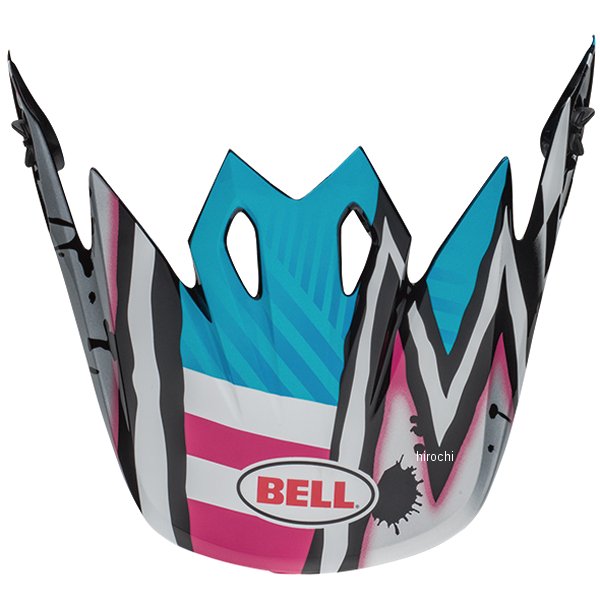 バイザー MX-9 MIPS タガー アシメトリック 青/ピンク