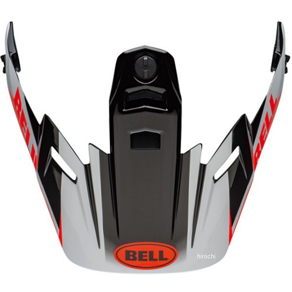 バイザー MX-9 アドベンチャー MIPS ダッシュ グロスブラック/白/オレンジ