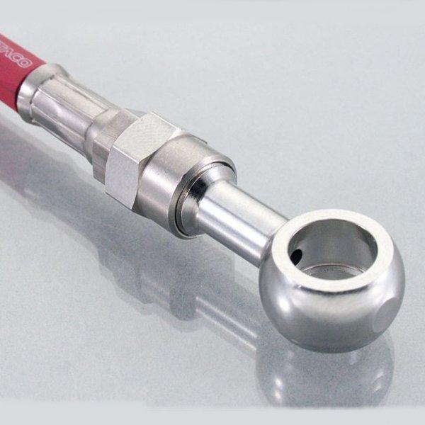 ブレーキホースフィッティング ストレートボルト (ステンレス) スーパーテフロンステンメッシュ用