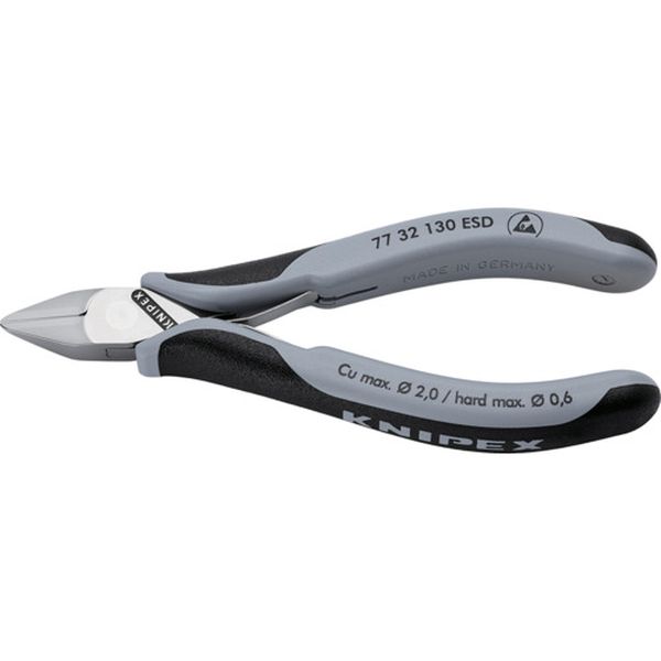 7732130ESD 677-8601  精密用ニッパー 静電気対策タイプ 130mm
