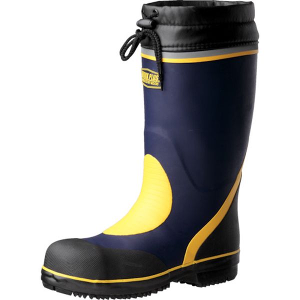 777NV25.0 857-2002  防寒用安全長靴 777防寒ネイビー 25cm