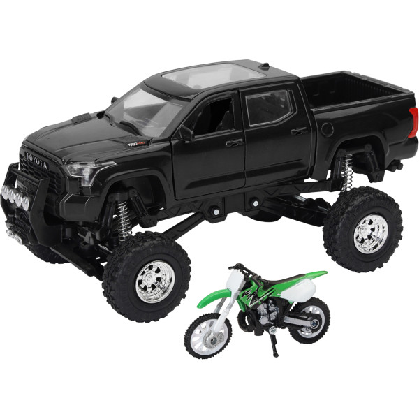 1:32 SCALE PICKUP WITH KAWASAKI DIRT BIKE