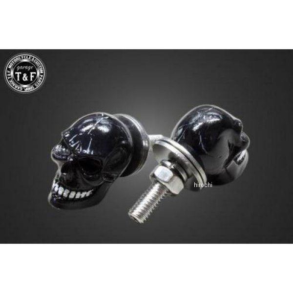 ライセンスボルト(メタルスカル)ブラック