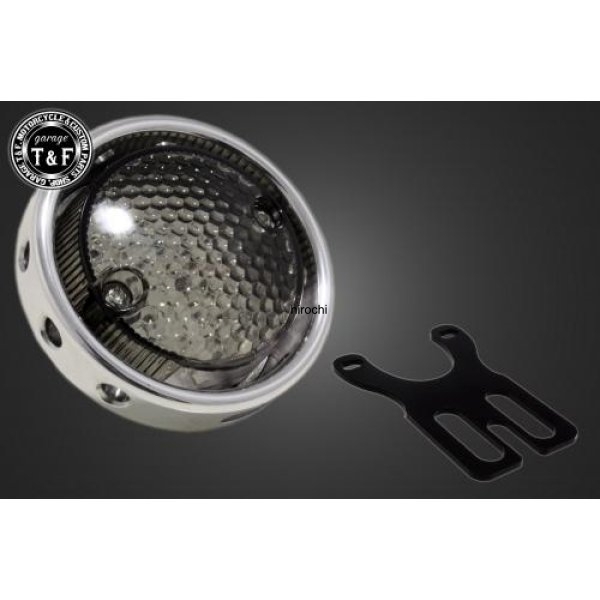 ドリルドアイテールランプ(ポリッシュ)スモークレンズ SN/CCN専用