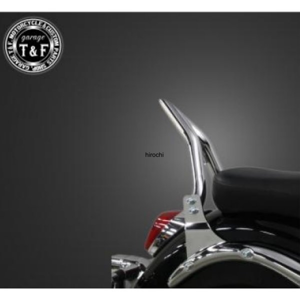 極太φ38シーシーバーショート(メッキ)純正フェンダー専用 シャドウ400