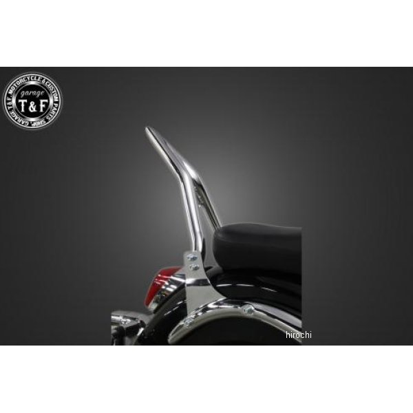 極太φ38シーシーバーミディアム(メッキ)純正フェンダー専用 シャドウ400