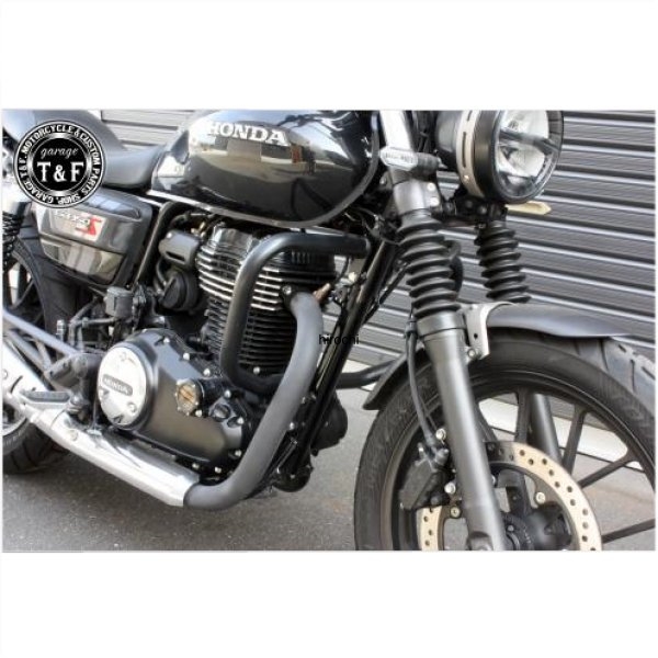 極太エンジンガード GB350 ブラック