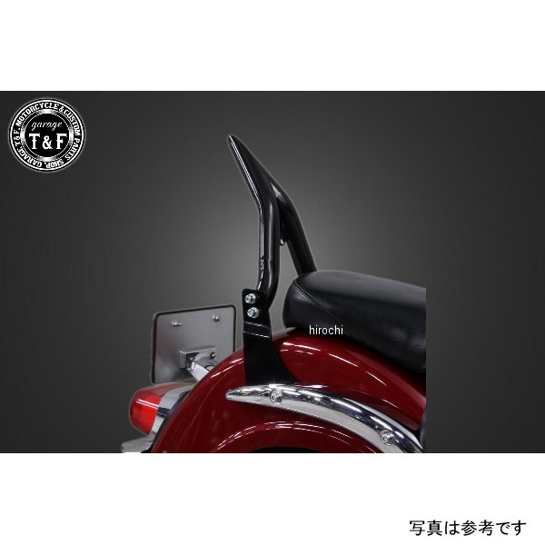 イントルーダー400クラシック 極太φ38シーシーバーショート(ブラック)純正フェンダー専用