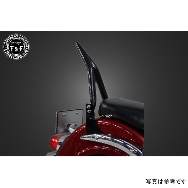 イントルーダー400クラシック 極太φ38シーシーバーミディアム(ブラック)純正フェンダー専用