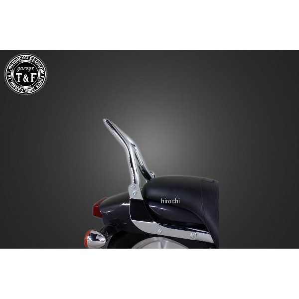 極太φ38シーシーバーショート 純正フェンダー専用 マグナ250 メッキ