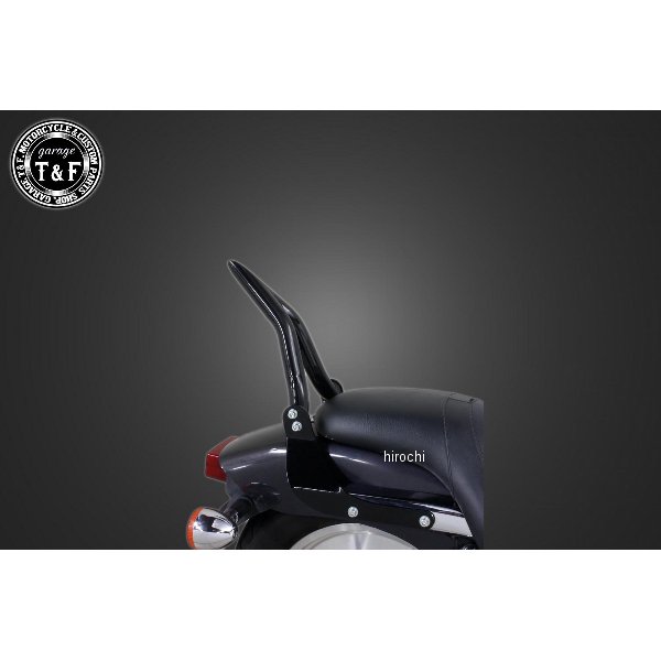 極太φ38シーシーバーショート 純正フェンダー専用 マグナ250 ブラック