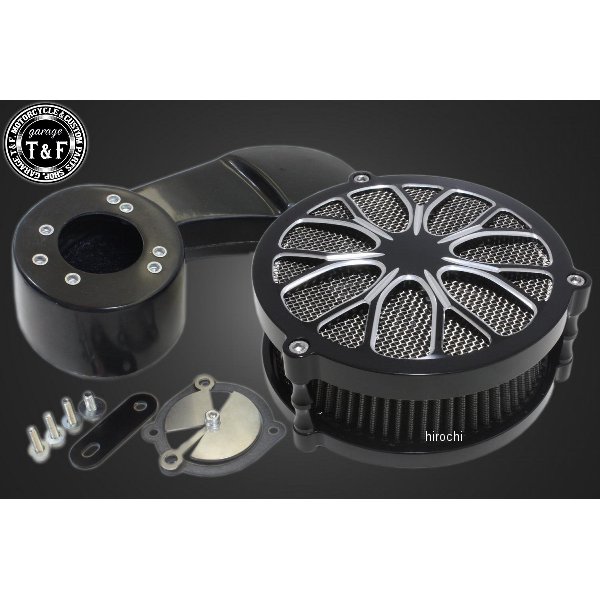 ラグジュアリーエアクリーナーKITフラワー (コントラスト)  スティード400