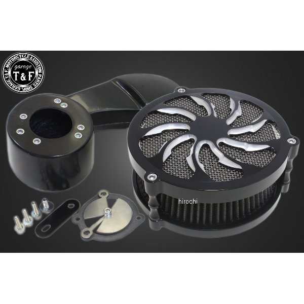 ラグジュアリーエアクリーナーKITタイフーン (コントラスト)  スティード400