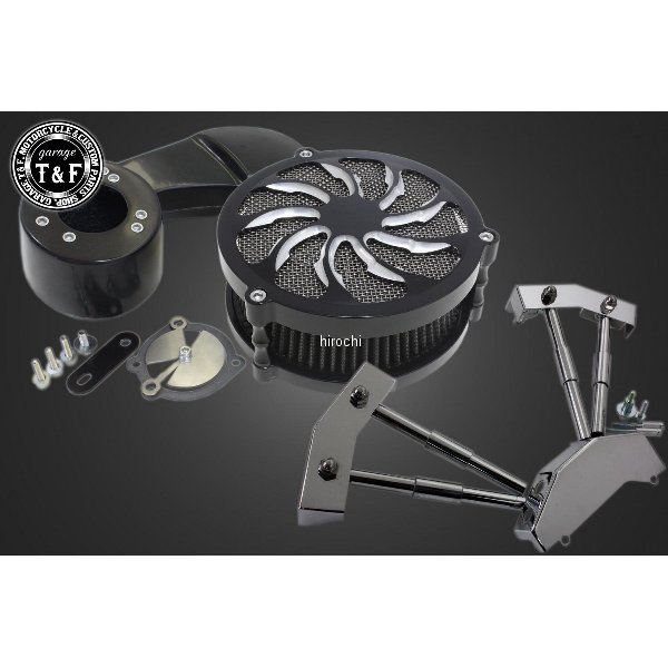 ラグジュアリータイフーン (コントラスト) &プッシュロッドカバーSET スティード400