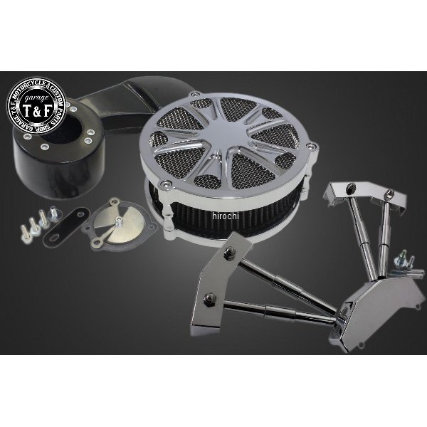 ラグジュアリースター (メッキ) &プッシュロッドカバーSET スティード400