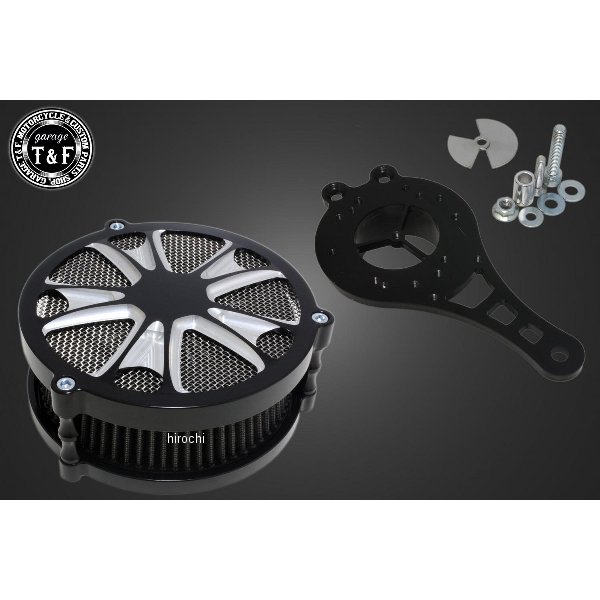 ラグジュアリーエアクリーナーKITスター (コントラスト)  ドラッグスター250