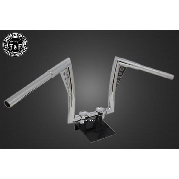 極太バットマンハンドル　12インチ 22.2mm メッキ