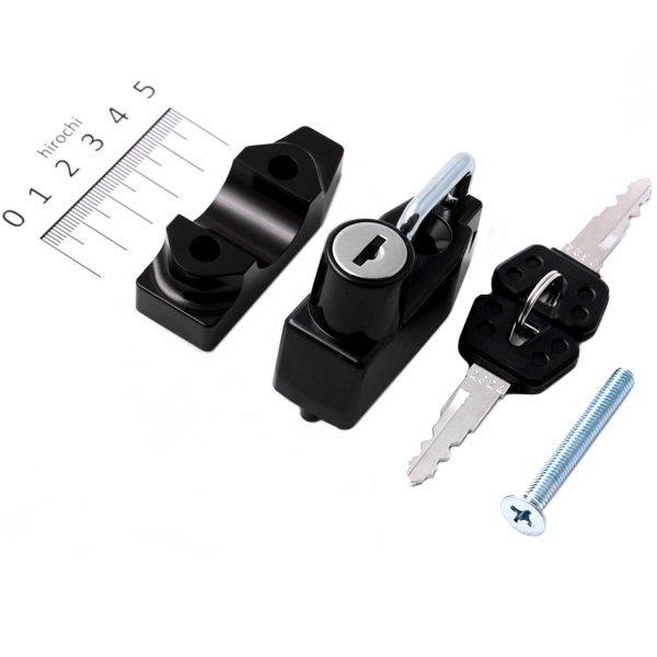 ヘルメット ホルダー(2) クロ 12BW'S50