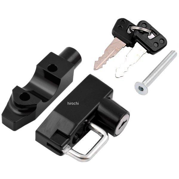 ミラーホルダー付 ヘルメット ホルダー ブラック 汎用