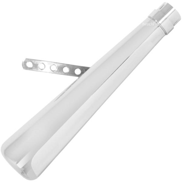 オーバルシェイプマフラー クローム