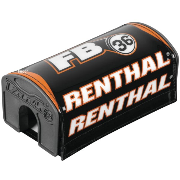 ファットバー36 ハンドルバー 黒/オレンジ/白