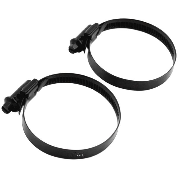 ホースバンドセット ステンレス φ40-φ60 2個入り 黒