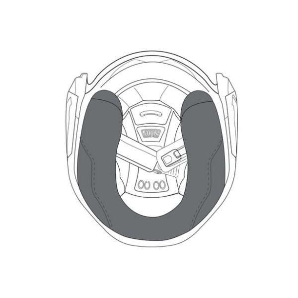 チークパッド K-5 JET用 999 アジアフィット Lサイズ