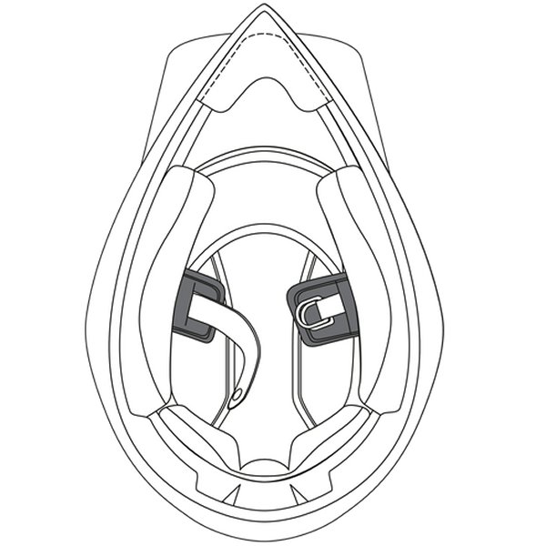 チンストラップパッド AX9用 ML/L/XL/XXL/XXXLサイズ