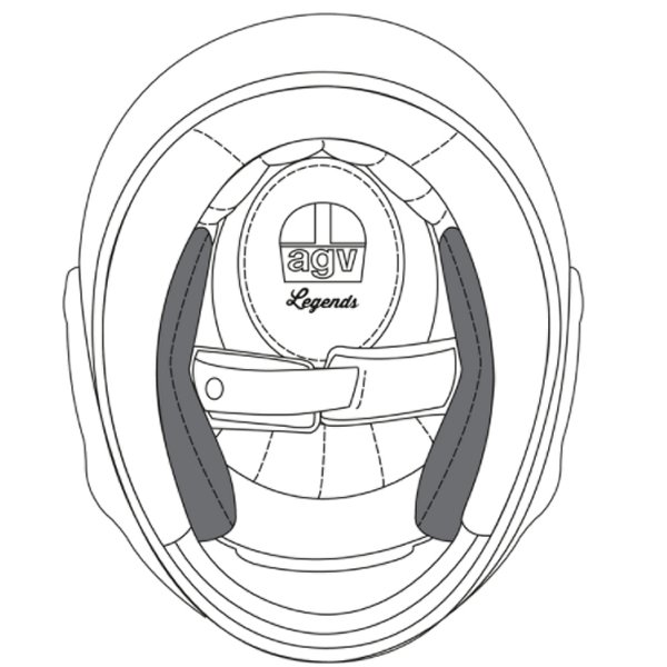 チークパッド アジアンフィット X101用 Mサイズ