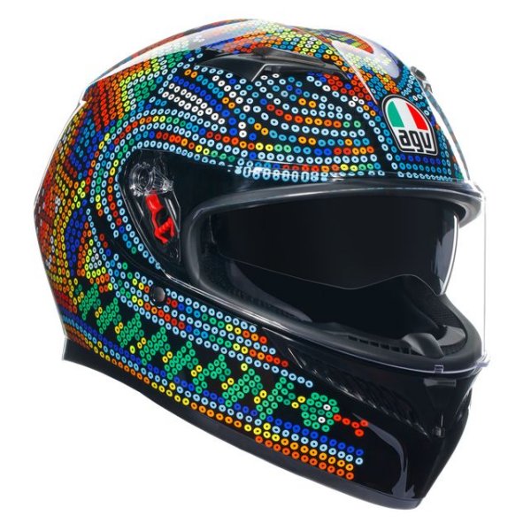 フルフェイスヘルメット K3 MPLK 001-ROSSI WT 2018 Sサイズ(55-56cm)