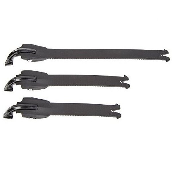 ブーツパーツ ストラップ テック1 黒 3個セット