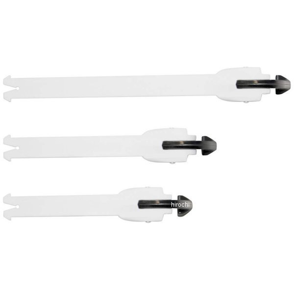 ブーツパーツ ストラップ テック1 白 3個セット