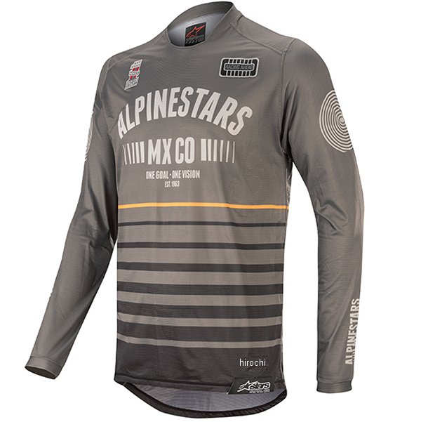 ジャージ レーサーフラッグシップ ダークグレー/黒/オレンジ Mサイズ