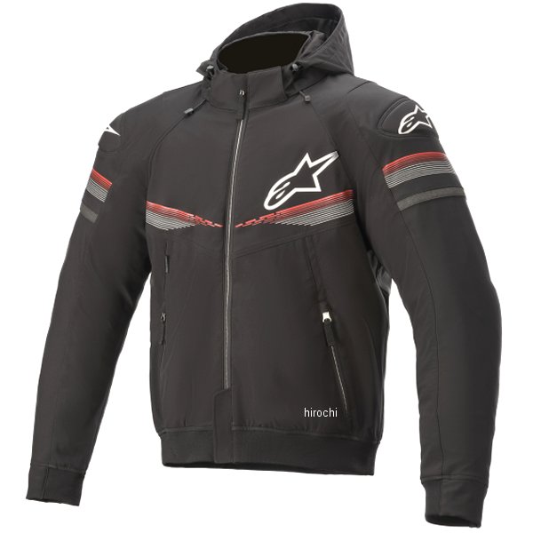 セクターv2テックフーディー 黒/赤 2XLサイズ