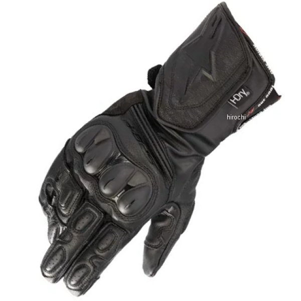 春夏モデル SP-8 HDRY グローブ 黒/黒 XLサイズ