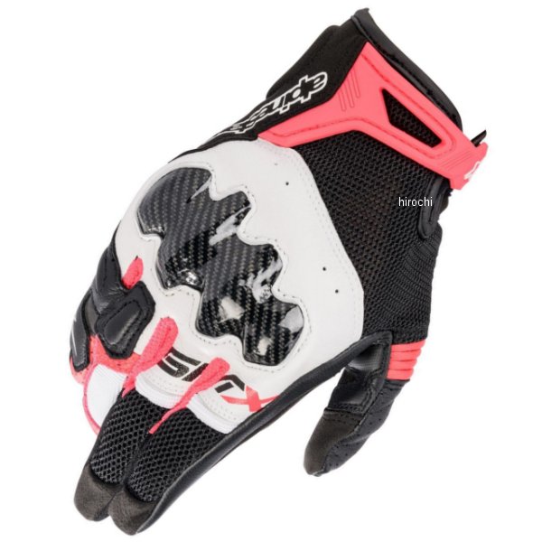 春夏モデル STELLA SMX-R グローブ レディース 黒/白/ディーバピンク Sサイズ