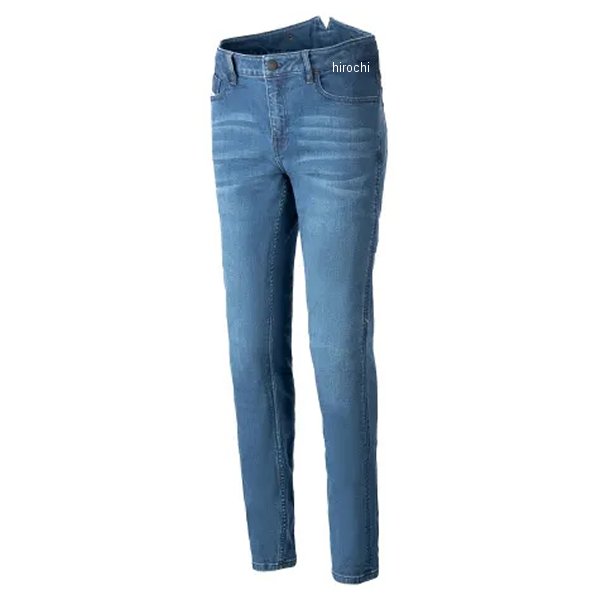 パンツ AS-DSL JUNKO TECH RIDING スリムフィット レディース ミッドブルー 28インチ